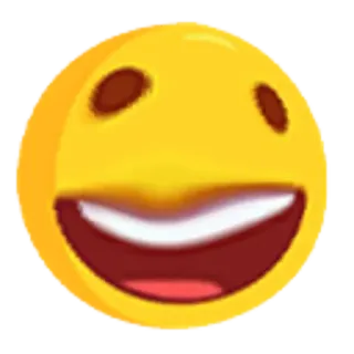 😀 cf857489 Emoji, Glimlach, Gezicht, Blij telegram sticker