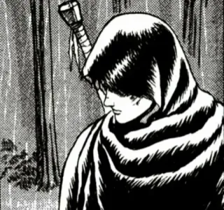 🖤 bdfce028 Anime, Manga, Personage, Hoodie, Bos, Zwaard telegram sticker