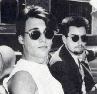 😎 f2ca50b5 mensen, beroemdheden, mannen, zonnebril, retro, vintage telegram sticker