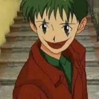 🍂 07a36156 อนิเมะ, โจ๊กเกอร์, คอสเพลย์, แต่งหน้าตัวตลก, จับคู่ตัวละคร telegram sticker