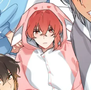 🍂 b663770f อนิเมะ, มังงะ, ตัวละคร, กระต่าย, ชุดนอน, น่ารัก, การ์ตูน telegram sticker