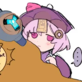 🍂 cb26d88c Qiqi Genshin Impact อนิเมะ, วิดีโอเกม, ฉีฉี, เก็นชินอิมแพกต์ telegram sticker