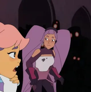 🛠 8ba35c70 Entrapta She-Ra and the Princesses of Power Entrapta, She-Ra, księżniczki, kreskówka, animacja telegram sticker