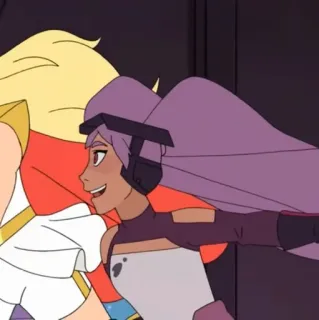 🛠 8fd7c16a Entrapta She-Ra and the Princesses of Power kreskówki, animacja, księżniczki, nauka, postać telegram sticker