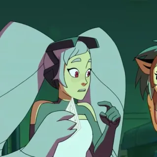 🛠 d424bb23 Entrapta She-Ra and the Princesses of Power kreskówka, animowany, nauka, postać, fantasy telegram sticker