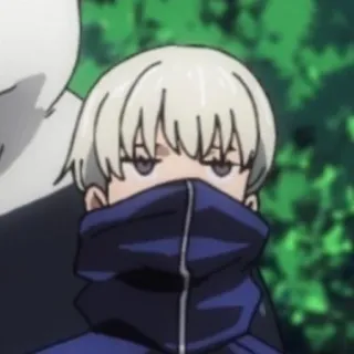 🥠 0bd38971 Toge Inumaki Jujutsu Kaisen Anime, Mangá, Toge Inumaki, Jujutsu Kaisen, Personagem telegram sticker