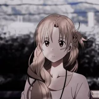 🐭 dfc38752 Asuna Yuuki Sword Art Online Anime, Mädchen, Asuna, Sword Art Online, SAO, Charakter telegram sticker