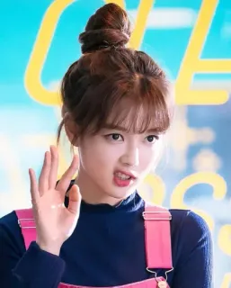 😏 6fa84390 wanita, gestur, ekspresi, imut, asia telegram sticker