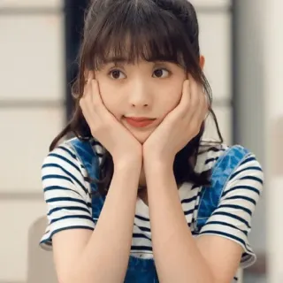 🥰 ed7f8dea портрет, женщина, девушка, милый, человек, женский telegram sticker