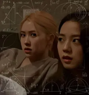 🥴 fe65bce5 AB 10B mathématiques, équations, diagrammes, inquiet, personnes telegram sticker