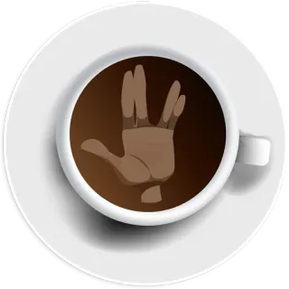 По чашечке? @geradesign whatsapp stickers