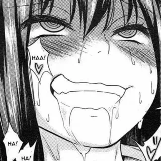 🙄 47eed44f HAA!
HAA!
HAA! Anime, Manga, Ecchi, Gezichtsuitdrukking, Grijns telegram sticker