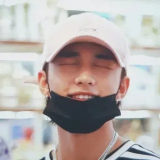 😝 881a06b6 человек, шляпа, маска, лицо telegram sticker