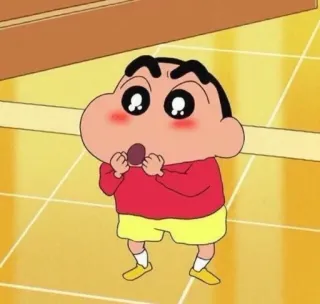 🤩 661985d5 Shin-chan Crayon Shin-chan 动漫, 卡通, 漫画, 蜡笔小新, 可爱, 搞笑 telegram sticker