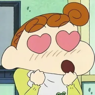 😍 b31cbc16 卡通, 动漫, 爱, 爱心, 兴奋, 角色 telegram sticker