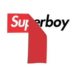 👊 a4b8b8d9 Superboy superboy, superhéroe, dc comics, personaje de cómic, parodia supreme telegram sticker