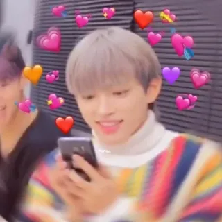 ❤️ c95ab844 trái tim, tình yêu, người, dễ thương, kpop telegram sticker