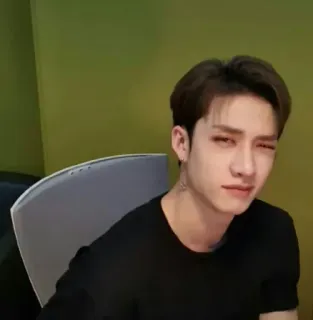 〰 f7ad45d0 người, đàn ông, nam, khuôn mặt, kpop telegram sticker