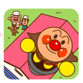 ✈ 74150f26 Anpanman Anpanman, Cartoni animati, Anime, Programma per bambini whatsapp sticker