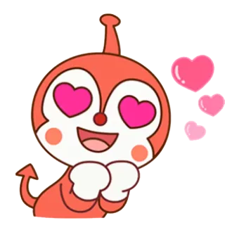 ❤ 9d88c545 Anime, Personaggio, Cuore, Carino whatsapp sticker