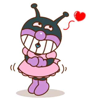 😍 b148a1a3 Cartone animato, Personaggio, Carino, Cuore, Amore, Animato whatsapp sticker