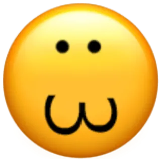 ☠️ bfbdb6ce Emoji, Mặt, UwU, Biểu cảm telegram sticker