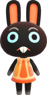 🐰 bbc0ad14 Coco animal crossing, coco, konijn, nintendo, personage telegram sticker