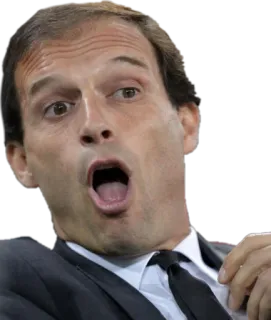 😱 a9951796 impactado, sorprendido, hombre, boca abierta, traje whatsapp sticker