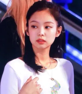 ❤️ 18071345 Jennie Kim kpop, idol, cantante, mujer, retrato, celebridad, jennie, corea telegram sticker
