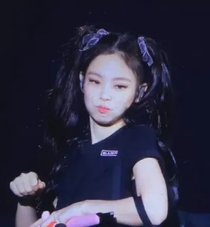 🥰 49efc3d7 Jennie BLACKPINK kpop, cantante, concierto, música, femenino, blackpink telegram sticker