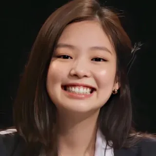 😁 6117f5b9 Jennie Kim Jennie, K-pop, cantante, celebridad, mujer, retrato telegram sticker