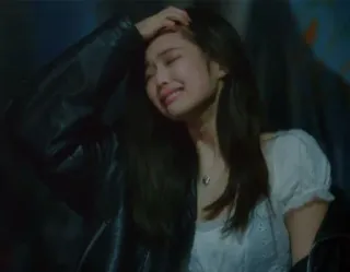 😭 90947293 llorando, triste, molesta, mujer, chica telegram sticker