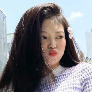 😚 b720eaa2 mujer, retrato, persona, cara, belleza, pelo, flor telegram sticker