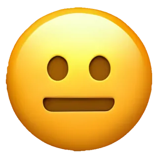 🥑 0d0d94dc Emoji, Netral, Wajah, Ekspresi, Kuning, Seni digital telegram sticker