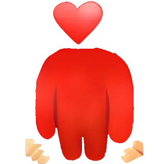 🥑 1bc05eb3 hati, cinta, emoji, karakter, kartun, kasih sayang, valentine telegram sticker