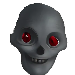 🥑 29d2de53 tengkorak, horor, menyeramkan, kematian, berhantu telegram sticker