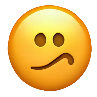 🥑 7414ce59 Emoji, Tidak yakin, Pertanyaan, Bingung, Berpikir, Keraguan, Tidak pasti telegram sticker