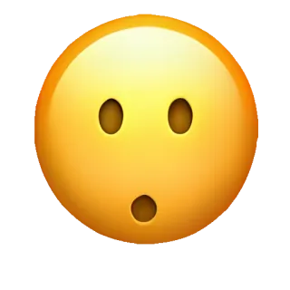 🥑 c90182a7 Emoji, Terkejut, Kaget, Ekspresi, Wajah telegram sticker