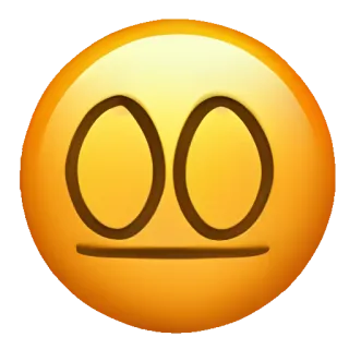 🥑 fb44eea6 Emoji, Wajah, Tatapan kosong, Ekspresi datar, Meme telegram sticker