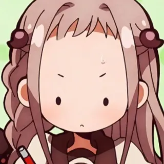 🥬 101b2ab2 Yashiro Nene Toilet-bound Hanako-kun Anime, Manga, Süß, Kawaii, Cartoon, Figur, Yashiro Nene telegram sticker