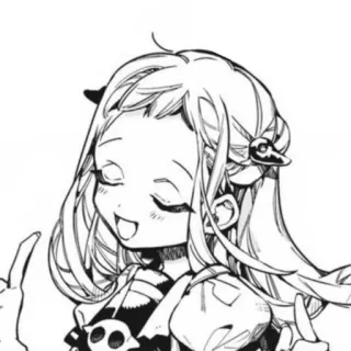 🥬 5fc5bce0 Yashiro Nene Toilet-bound Hanako-kun Anime, Manga, Mädchen, Süß, Anime Mädchen, Manga Mädchen, Yashiro, Nene telegram sticker