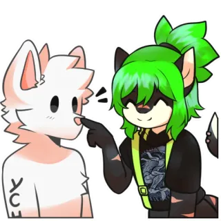 👈 18fc6528 FCK Фурри, Животное, Жест, Оскорбительный, Мультфильм telegram sticker