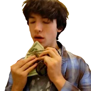 💵 7a73ed47 돈, 현금, 달러, 선글라스 whatsapp sticker