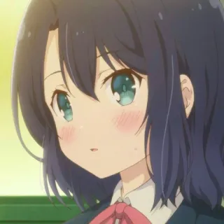 🧊 90656dae Anime, Cô gái, Đồng phục học sinh, Dễ thương, Phim hoạt hình, Nhân vật, Manga telegram sticker