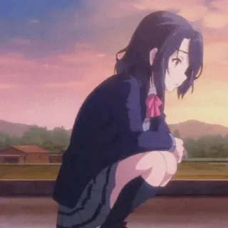 Adachi and Shimamura // @ZoldyckStickers whatsapp stickers