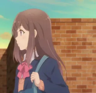 💈 4c01b268 애니, 여자, 여학생, 귀여운 whatsapp sticker