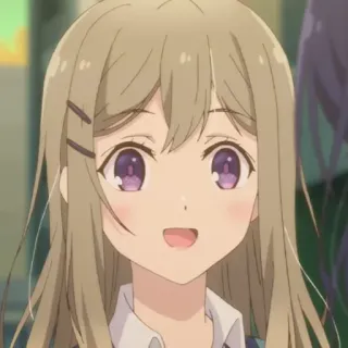 💈 67c4ffa8 애니메이션, 소녀, 인물 사진, 만화, 웃는 whatsapp sticker