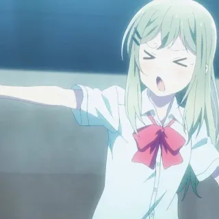 💈 86a181dc 애니메이션, 소녀, 만화, 캐릭터, 귀여운 whatsapp sticker