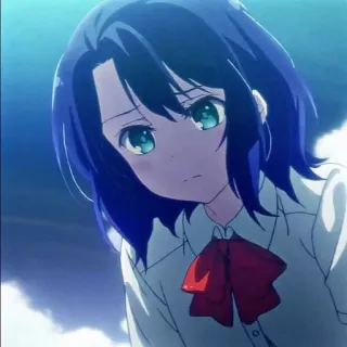 Adachi and Shimamura // @ZoldyckStickers telegram stickers