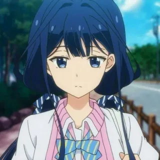 🎐 f6405a78 애니메이션, 소녀, 만화, 캐릭터, 십대 telegram sticker